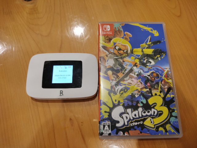 楽天モバイルスプラトゥーン