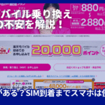 楽天モバイルMNP