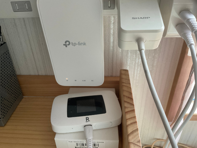 Wi-Fi中継機tplink