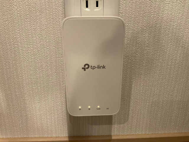Wi-Fi中継機tplink