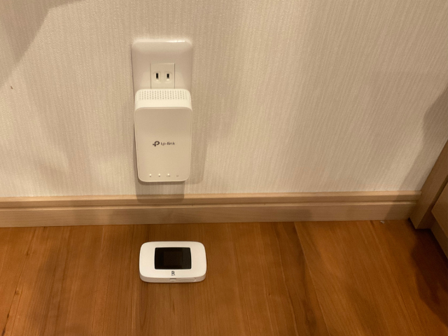 Wi-Fi中継機tplink