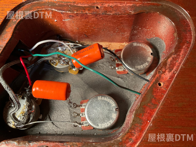 レスポールのコンデンサーで迷ったらオレンジドロップ一択