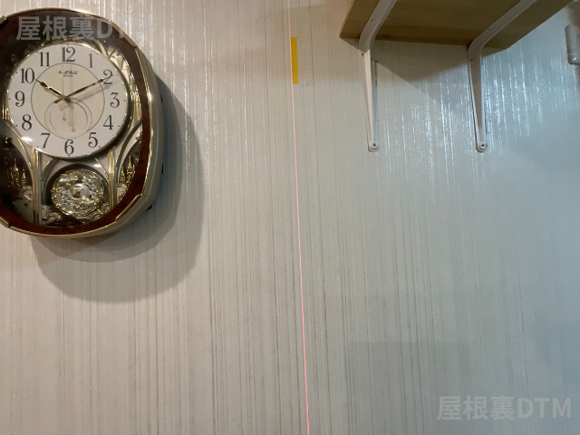 ギターハンガー施工