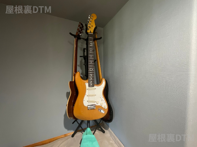 ギター逆反りネック