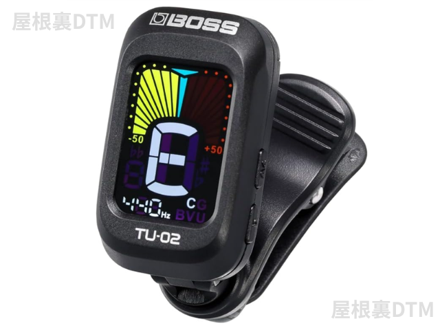 BOSS TU-02 クリップチューナー