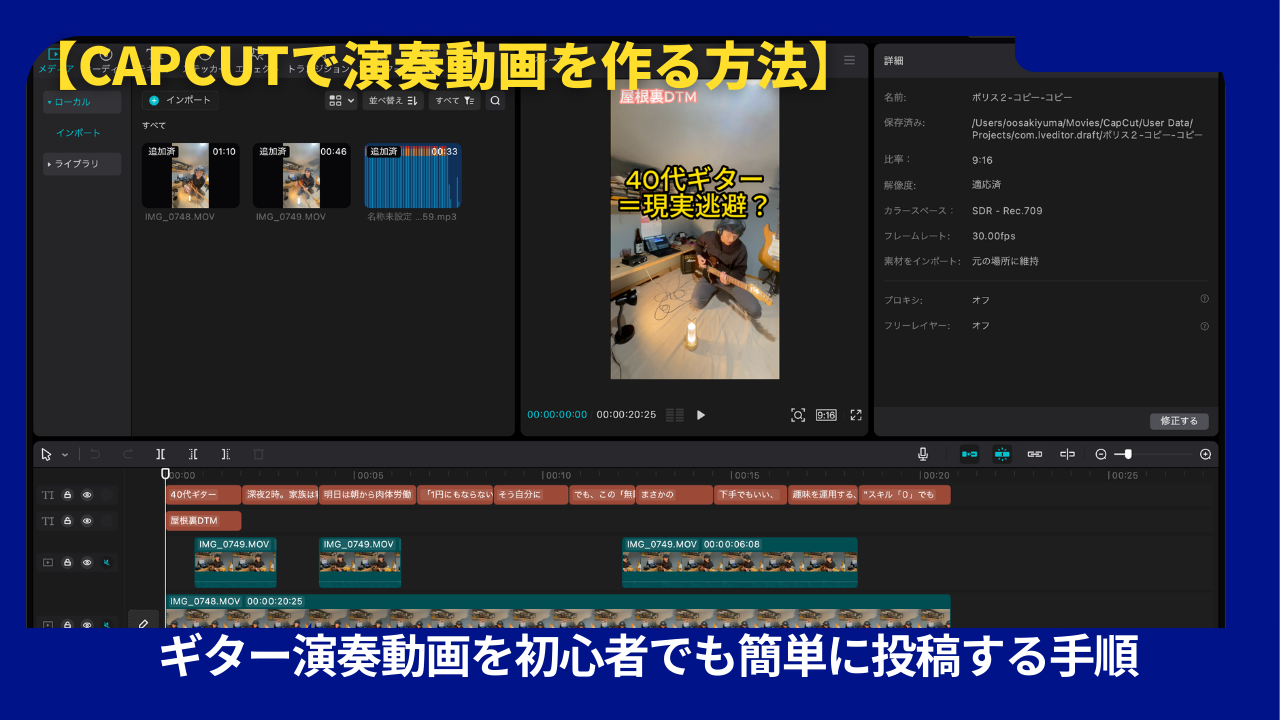 キャップカット