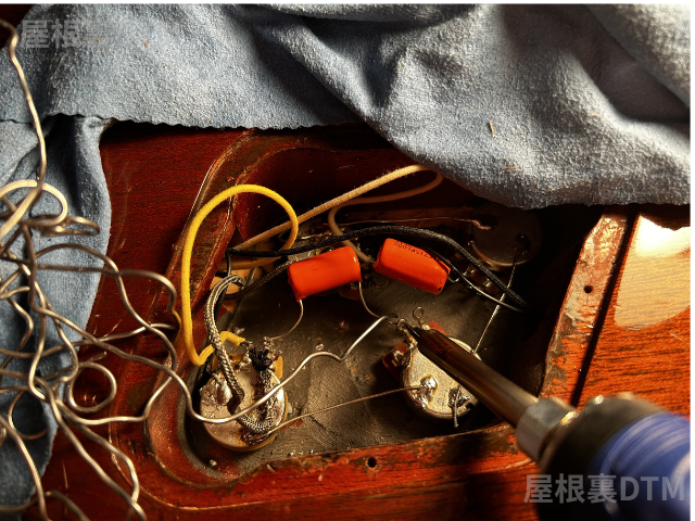 FX600コンデンサー交換